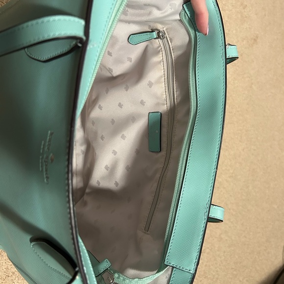 Kate Spade Aqua Blue Tote Bag - Picture 4 of 9